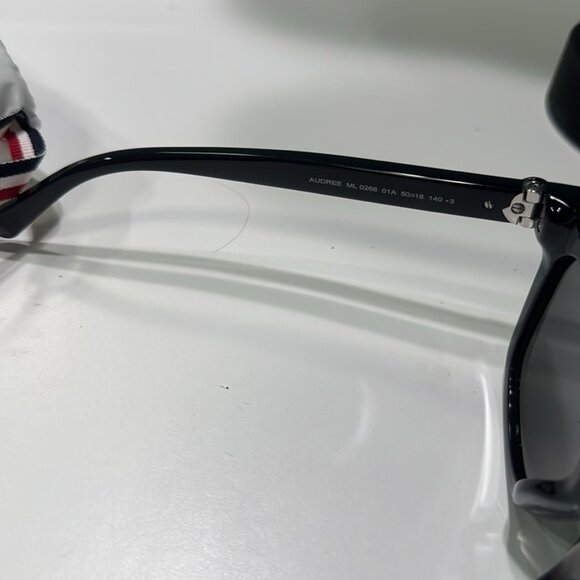 Moncler 50MM Square Sunglasses Black - Picture 9 of 9
